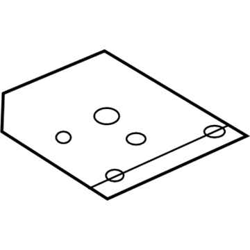 GM 92266083 Shield, Engine Mount Heat