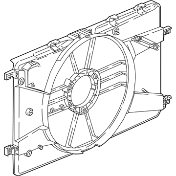 Buick 13394454 Fan Shroud