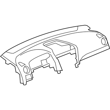 GM 20876241 Panel,Instrument Panel Trim (W/Air Duct)