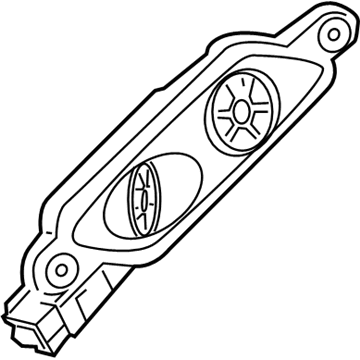 GM 22983005 Speaker Assembly, Radio Windshield Side Garnish Molding