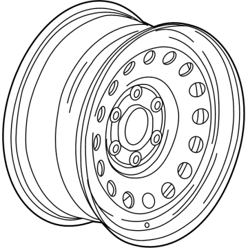 Chevy 84440192 Spare Wheel