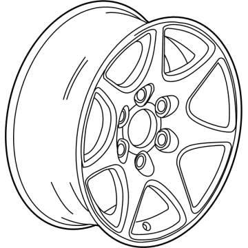 Chevy 84947816 Spare Wheel