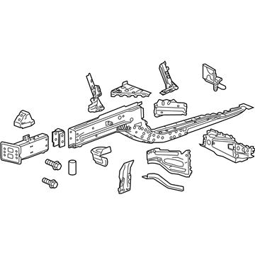 GM 84941928 Rail Assembly, F/Cmpt Si