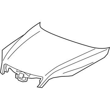 Saturn 19179654 Hood