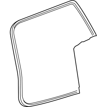 GM 23463343 Weatherstrip Assembly, Lift Gate