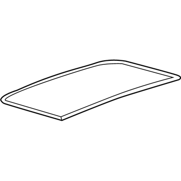 Cadillac 23142058 Sunroof Glass Seal