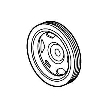 Chevy Silverado 1500 Crankshaft Pulley - 12695128