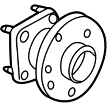 Saturn Wheel Hub - 7470617