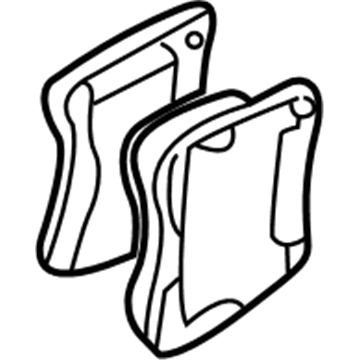 2003 Saturn LW200 Brake Pad - 22678482