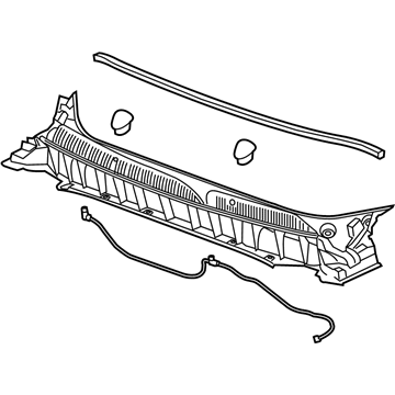 GM 84643248 Panel Assembly, Air Inl Grl