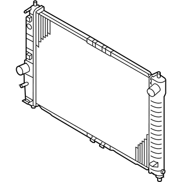 GM 42438331 Engine Radiator Assembly