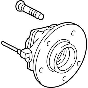 Saturn 15871426 Hub Assembly