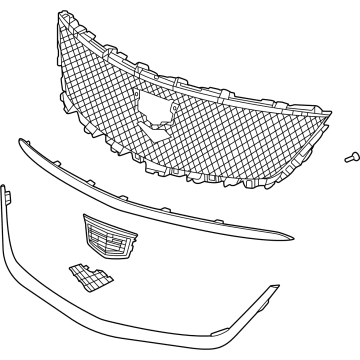 GM 84871442 Grille Assembly, Front