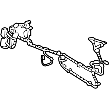 GM 23155254 Harness Assembly, Front Floor Console Wiring