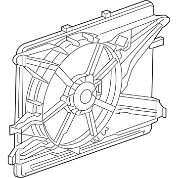 Chevy 89019142 Shroud