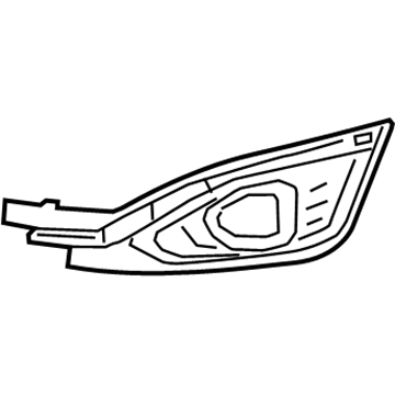 Chevy 95214518 Fog Lamp Bezel