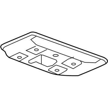 GM 25995624 Retainer, Roof Rear Console