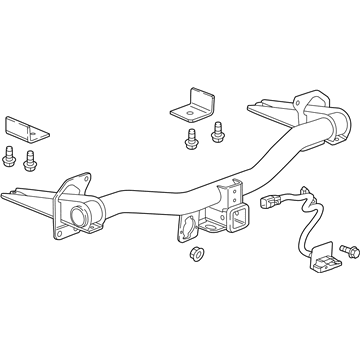 GM 84245127 1,500-lb.-Capacity Hitch Trailering Package