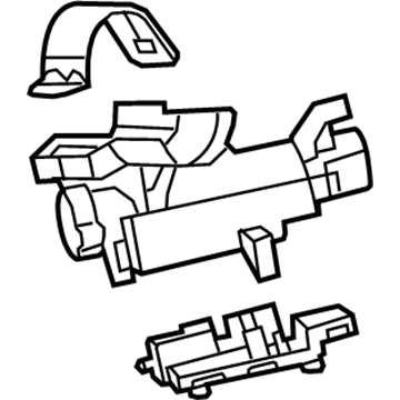 Chevy 23126266 Lock Housing