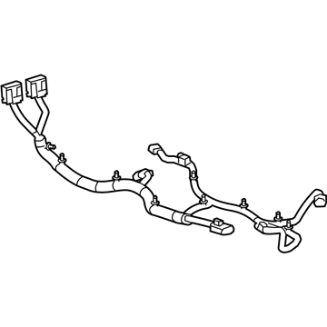 Cadillac Fuel Pump Wiring Harness - 23210117