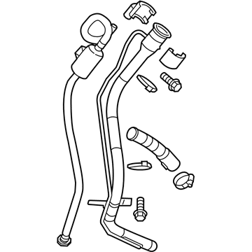 Cadillac ELR Fuel Filler Hose - 22886736