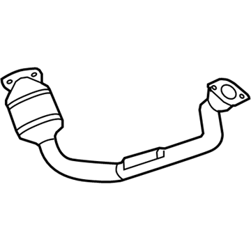 2009 Pontiac G6 Catalytic Converter - 25837669