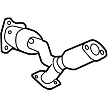 2009 Pontiac G6 Catalytic Converter - 25837668