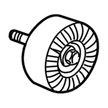 Chevy 12580772 Idler Pulley