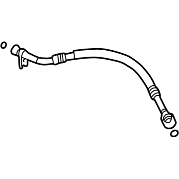 2008 Chevy Cobalt A/C Hose - 25792074