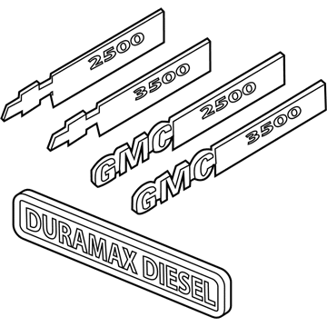 GM 15249939 Plate Assembly, Front Side Door Name *Math Data