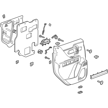 GMC 85149104 Door Trim Panel