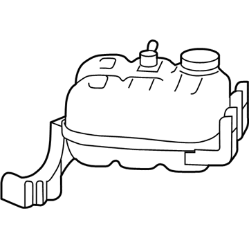 Cadillac 84023872 Reservoir Tank