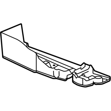 GM 84530450 Shield, Emis Rdcn Fluid Tk Ht