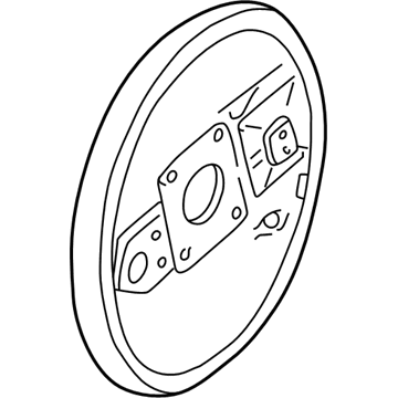 GM 18011623 Plate,Rear Brake Backing