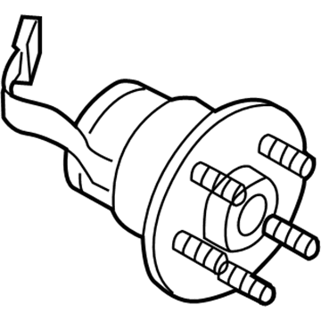 Cadillac 88967288 Hub & Bearing Assembly