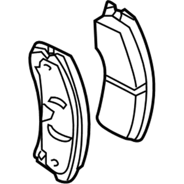 Cadillac 19259589 Brake Pads