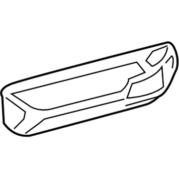 GM 25925376 Seal, Outside Rear View Mirror