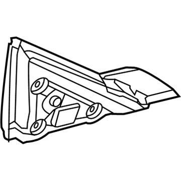 GM 84152286 Gasket, O/S Rr View Mir