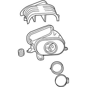 Hummer H2 Air Filter - 19153610