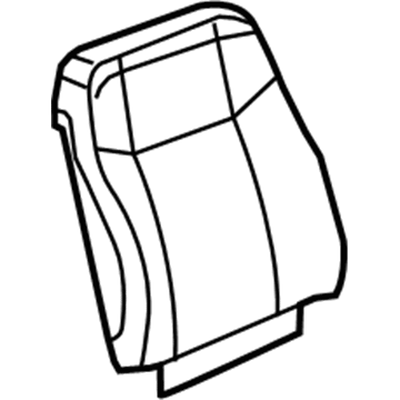 GM 15935929 Cover,Passenger Seat Back