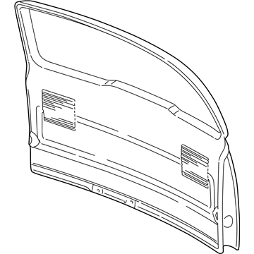 Chevy 10350274 Gate Trim Panel