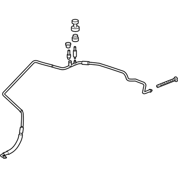 Chevy 22756567 Evaporator Tube