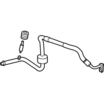 Chevy 20916783 Rear Suction Hose