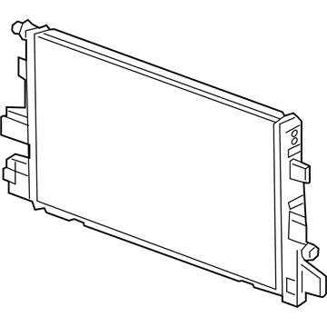 Cadillac CT6 Radiator - 84551761