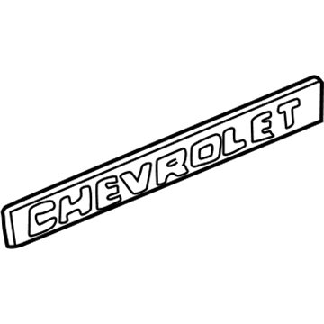 Chevy 15603691 Tail Gate Logo