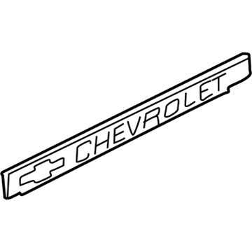 Chevy 15698114 Tail Gate Logo