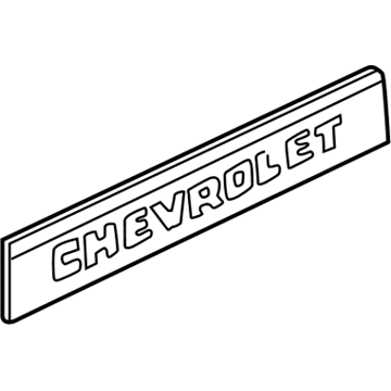 Chevy 15569393 Tail Gate Logo