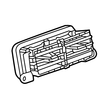 GM 84656066 OUTLET ASM-F/FLR CNSL RR AIR