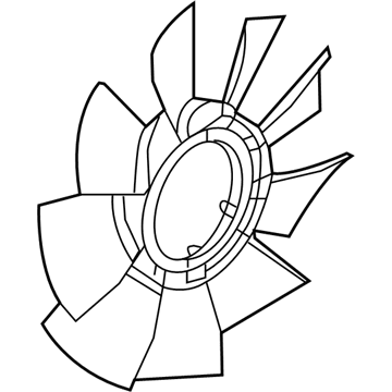 Chevy 22970073 Fan Blade