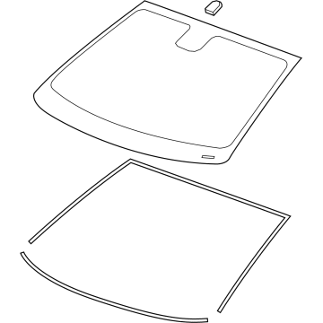 GM 42779817 Windshield Assembly, .